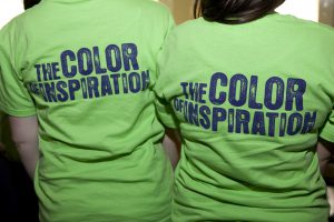 Neon t-shirts with The Color of Inspiration
